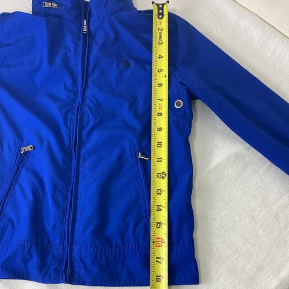 Boys Ralph Lauren Windbreaker Jacket, Royal Blue, Size 6 - Picture 11 of 16